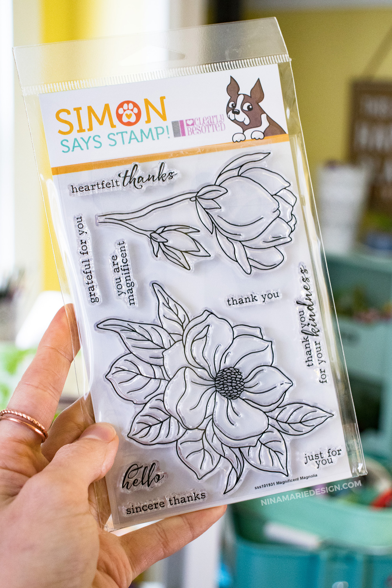 Copic Contrast Coloring Simons Clearly Besotted Stamptember® Exclusive Nina Marie Design 6234