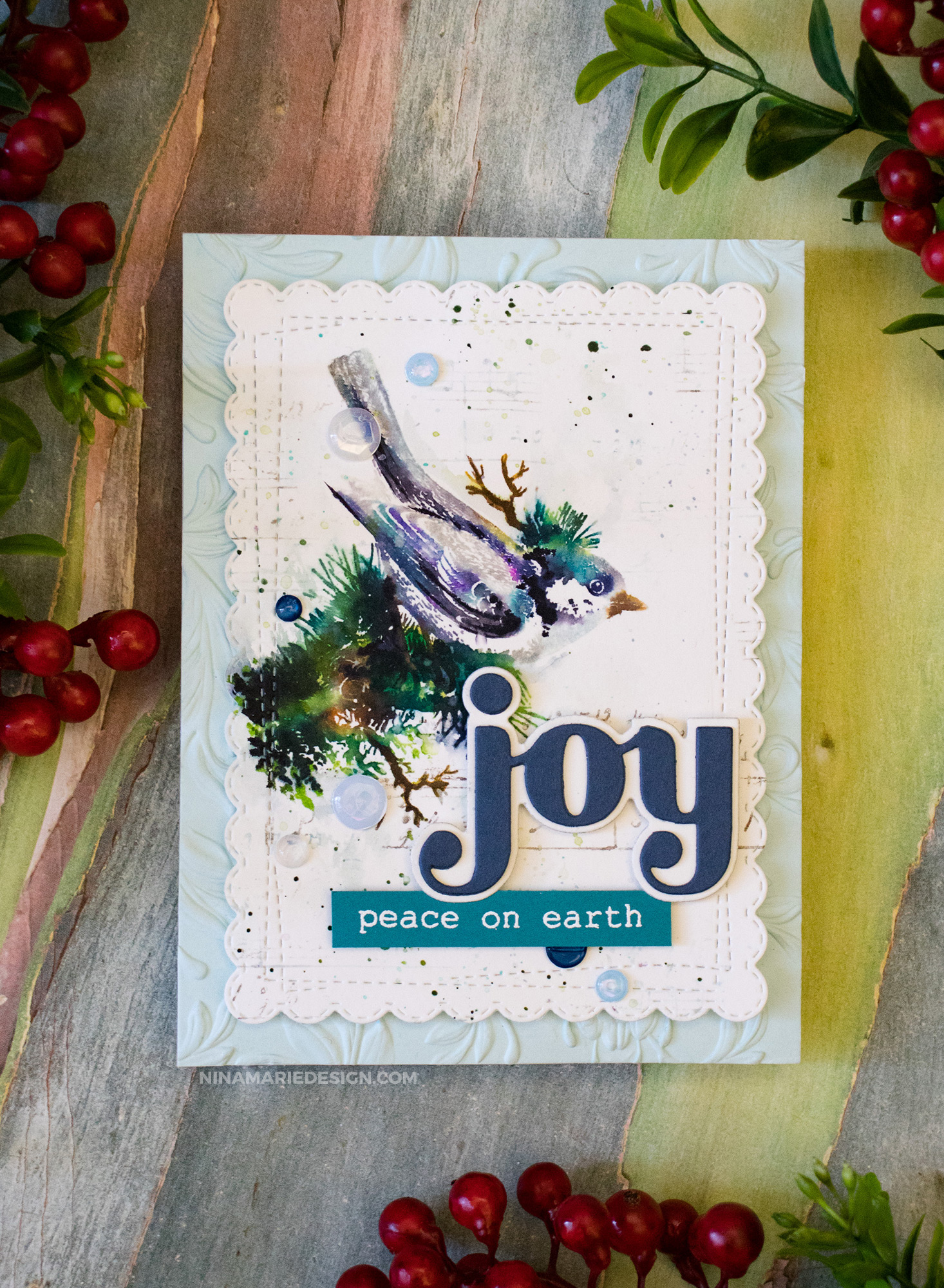 Watercolor Stamping + Simon's STAMPtember® Exclusive with Tim Holtz 