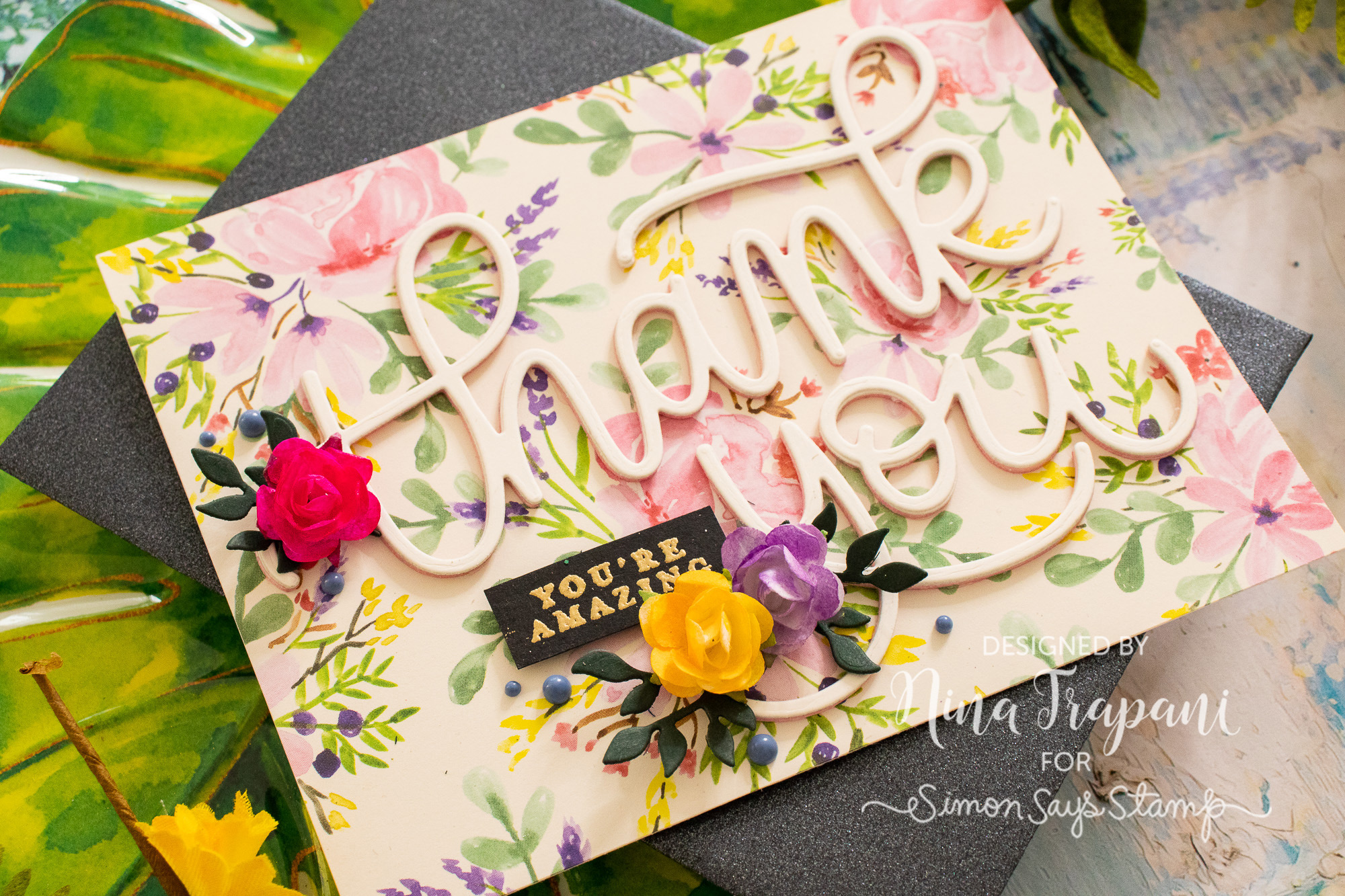 Simple Layering with Simon's June 2019 Card Kit