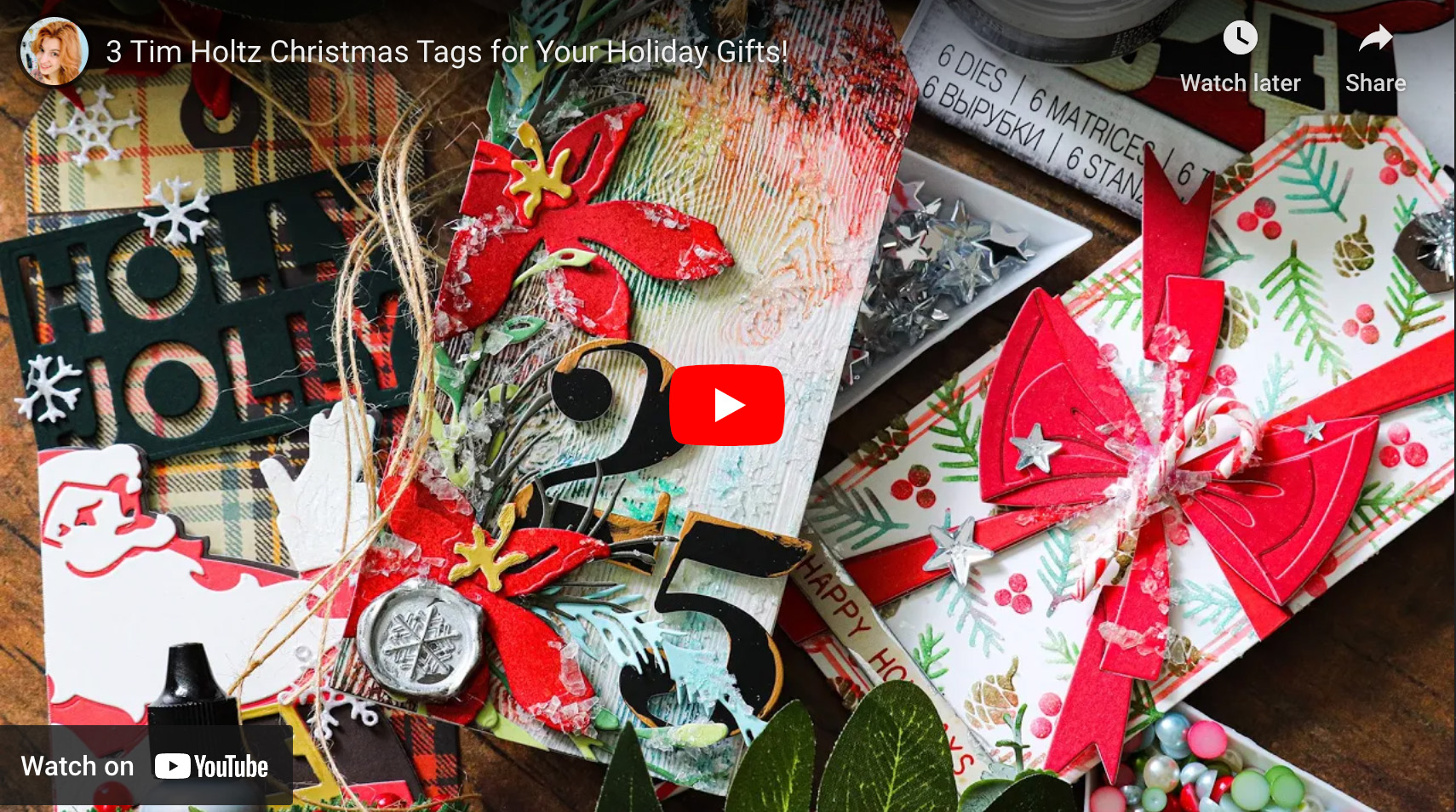 3 Tim Christmas Tags Your Holiday Gifts! - Nina-Marie Design