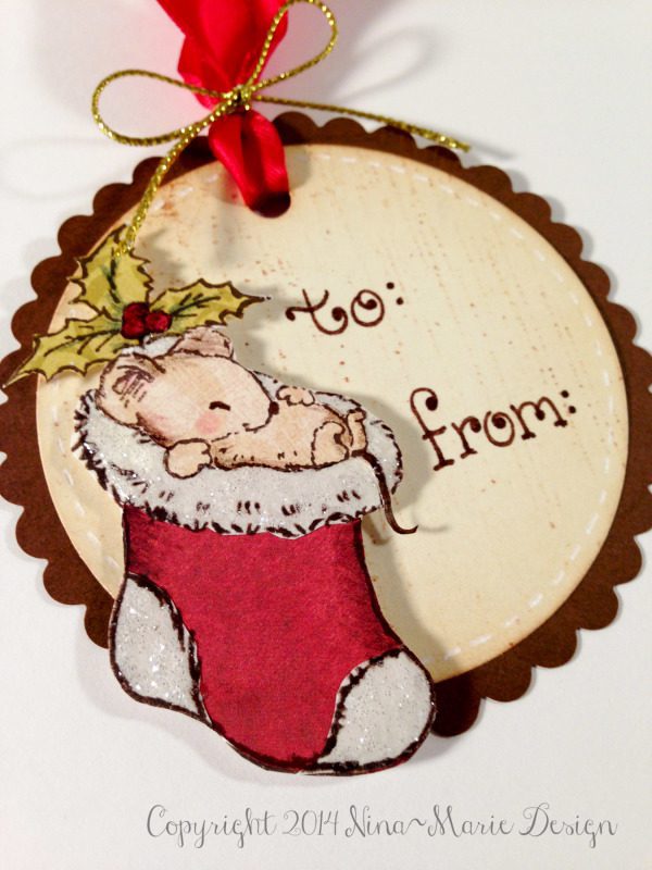 Sunday Spotlight Christmas Tags NinaMarie Design