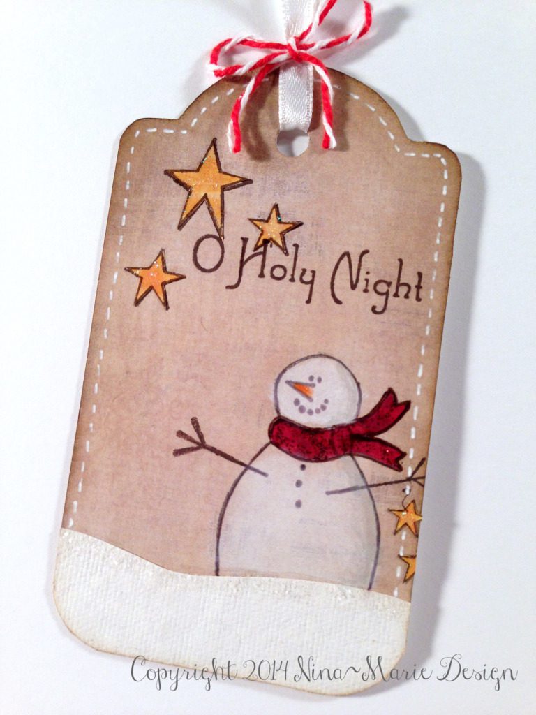 Sunday Spotlight Christmas Tags NinaMarie Design