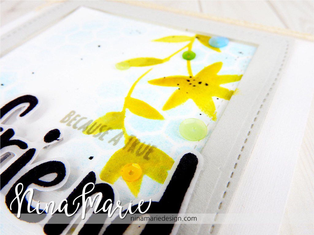 Clean & Simple Distress Stenciling + Whimsy Reveal #2 _1