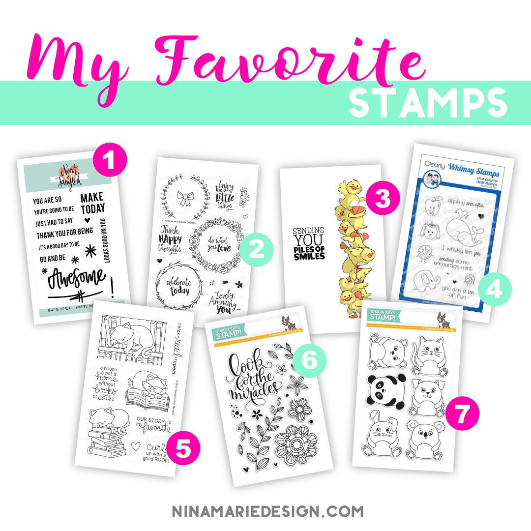 STAMPS- Scripty Encouragement MINI