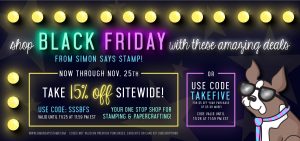 Black Friday Simon Says Stamp