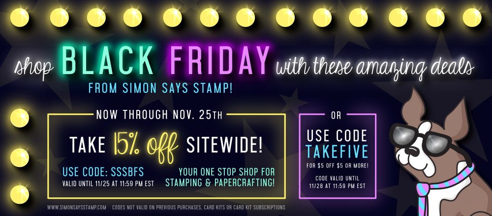 Black Friday Simon Says Stamp