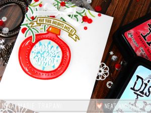 Embossed Die Cutting + Clean & Simple Stamping Nina-Marie Design