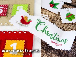 Simon Says Stamp Hop + Die Cut Advent Calendar Nina-Marie Design