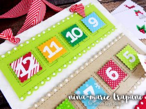 Simon Says Stamp Hop + Die Cut Advent Calendar Nina-Marie Design