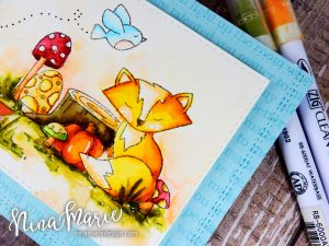 Storybook Watercolor Scene Nina-Marie Design