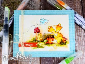 Storybook Watercolor Scene Nina-Marie Design