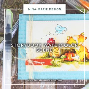 Storybook Watercolor Scene Nina-Marie Design