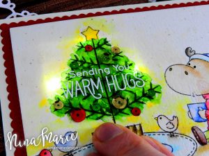 Chibitronics Light Up Card + My Favorite Things Nina-Marie Design
