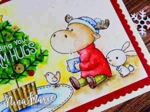 Chibitronics Light Up Card + My Favorite Things Nina-Marie Design