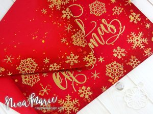 Emboss Resist Card & Envelope Set Nina-Marie Design