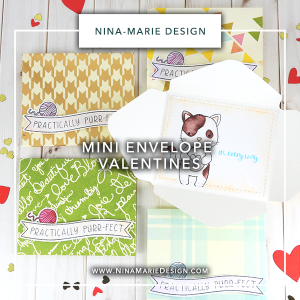 Mini Envelope Valentines Nina-Marie Design