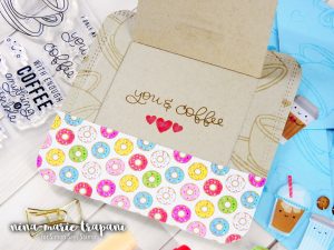 Copic Colored Die Cuts + Simon's February Card Kit Nina-Marie Design