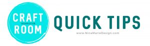 Craft Room Organization Quick Tips Nina-Marie Design