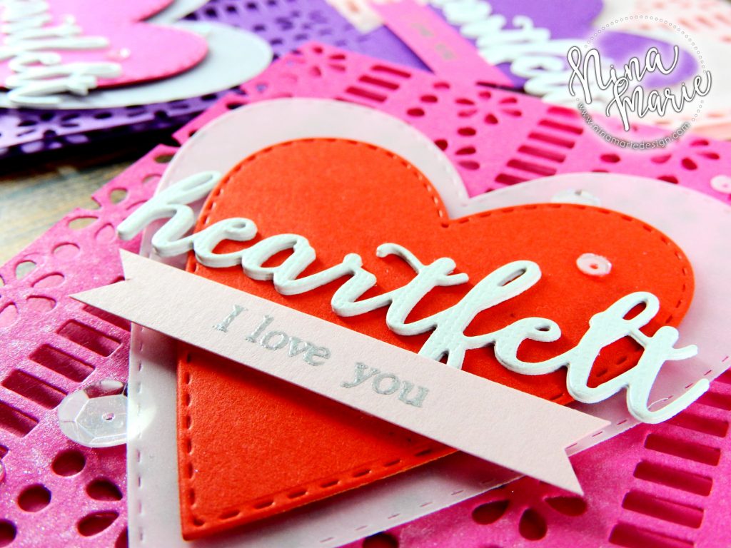 Shimmer Die Cut Backgrounds + Die Cutting Tips NinaMarie Design