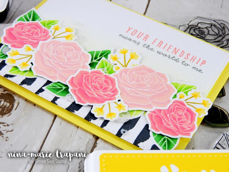 Adding Dimension to Stamped Images | Nina-Marie Design