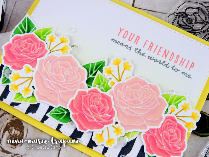 Adding Dimension to Stamped Images | Nina-Marie Design