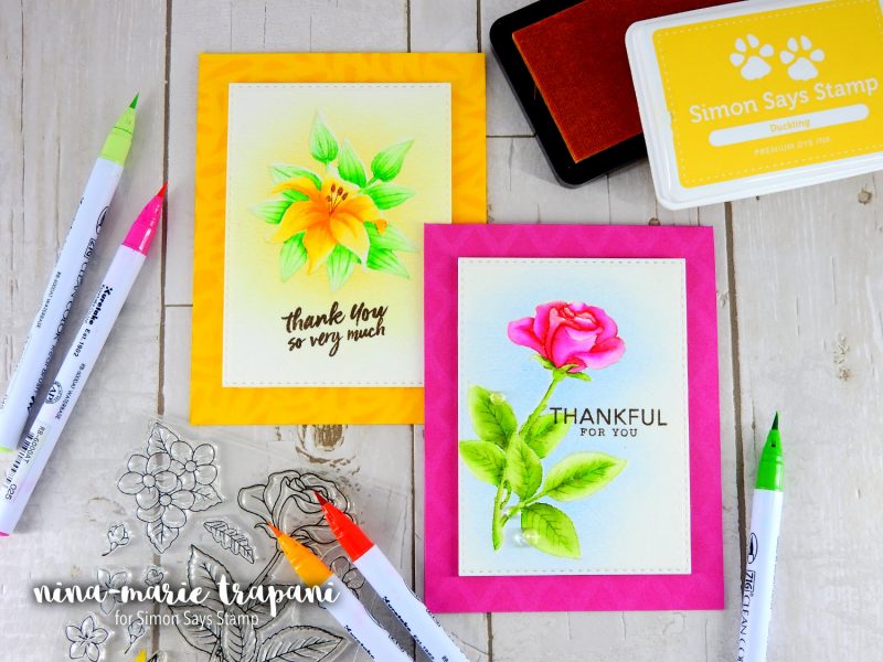 No Line Watercolor | Nina-Marie Design