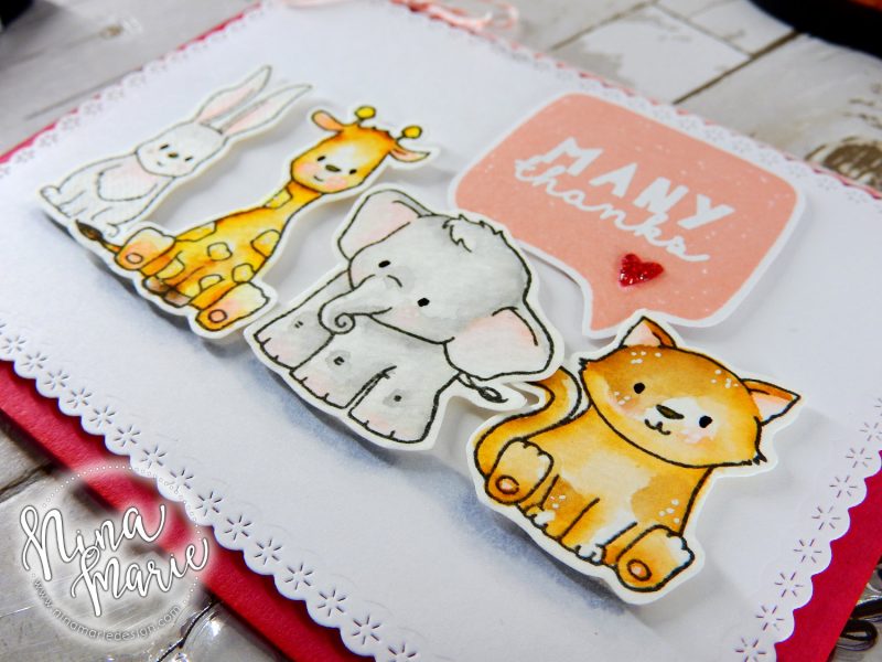 Watercolor Critters + Winnie and Walter's 3rd Birthday Bash | Nina-Marie Design