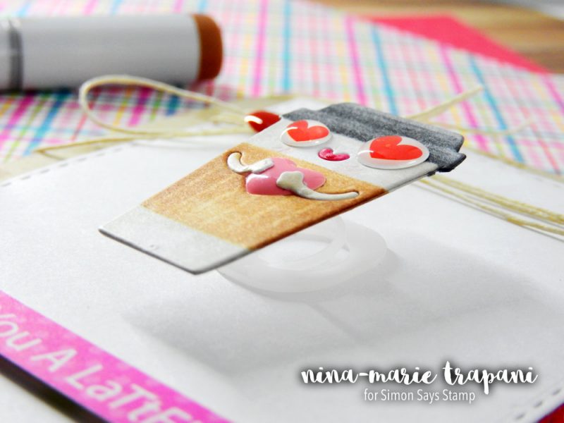 Doodlebug Coffee Love Action Wobble | Nina-Marie Design
