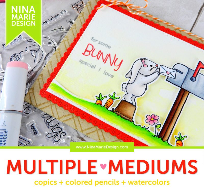 Using Multiple Mediums | Nina-Marie Design