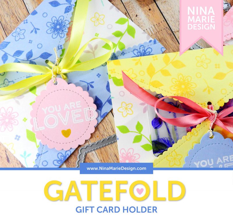 Gatefold Gift Card Holder | Nina-Marie Design