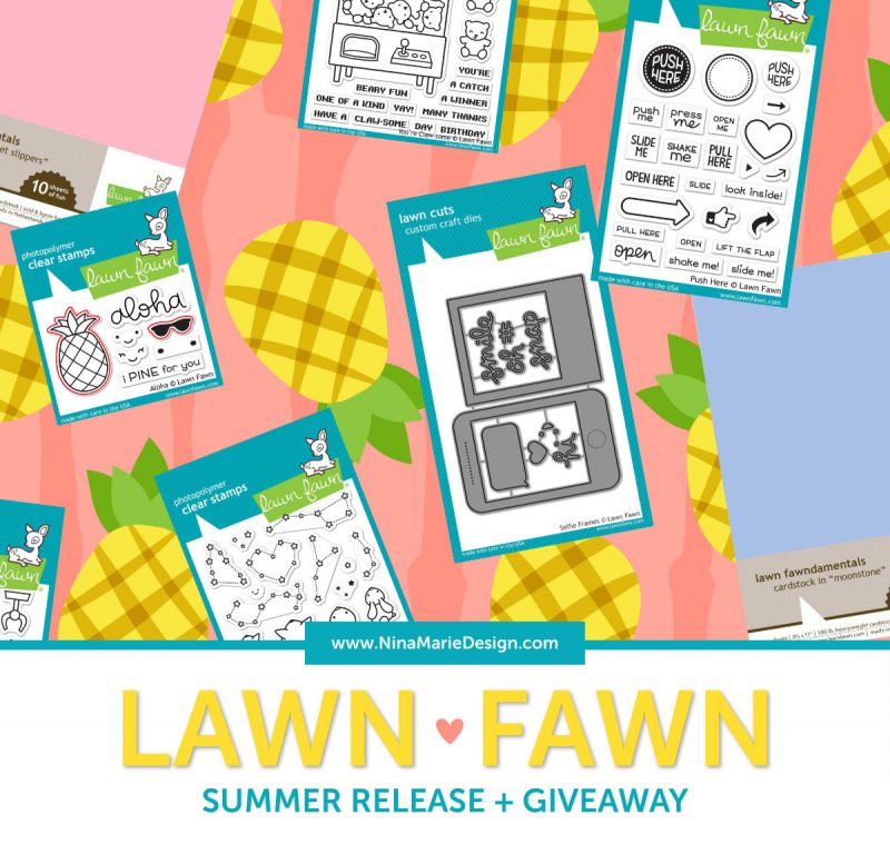 Lawn Fawn Summer Release + Giveaway | Nina-Marie Design