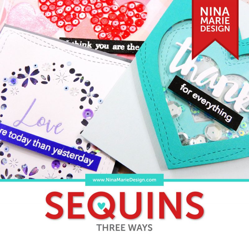 Sequins 3 Ways | Nina-Marie Design