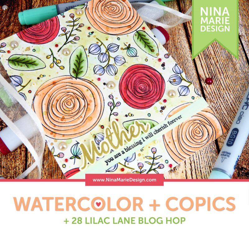 Watercolor + Copics + Hop | Nina-Marie Design