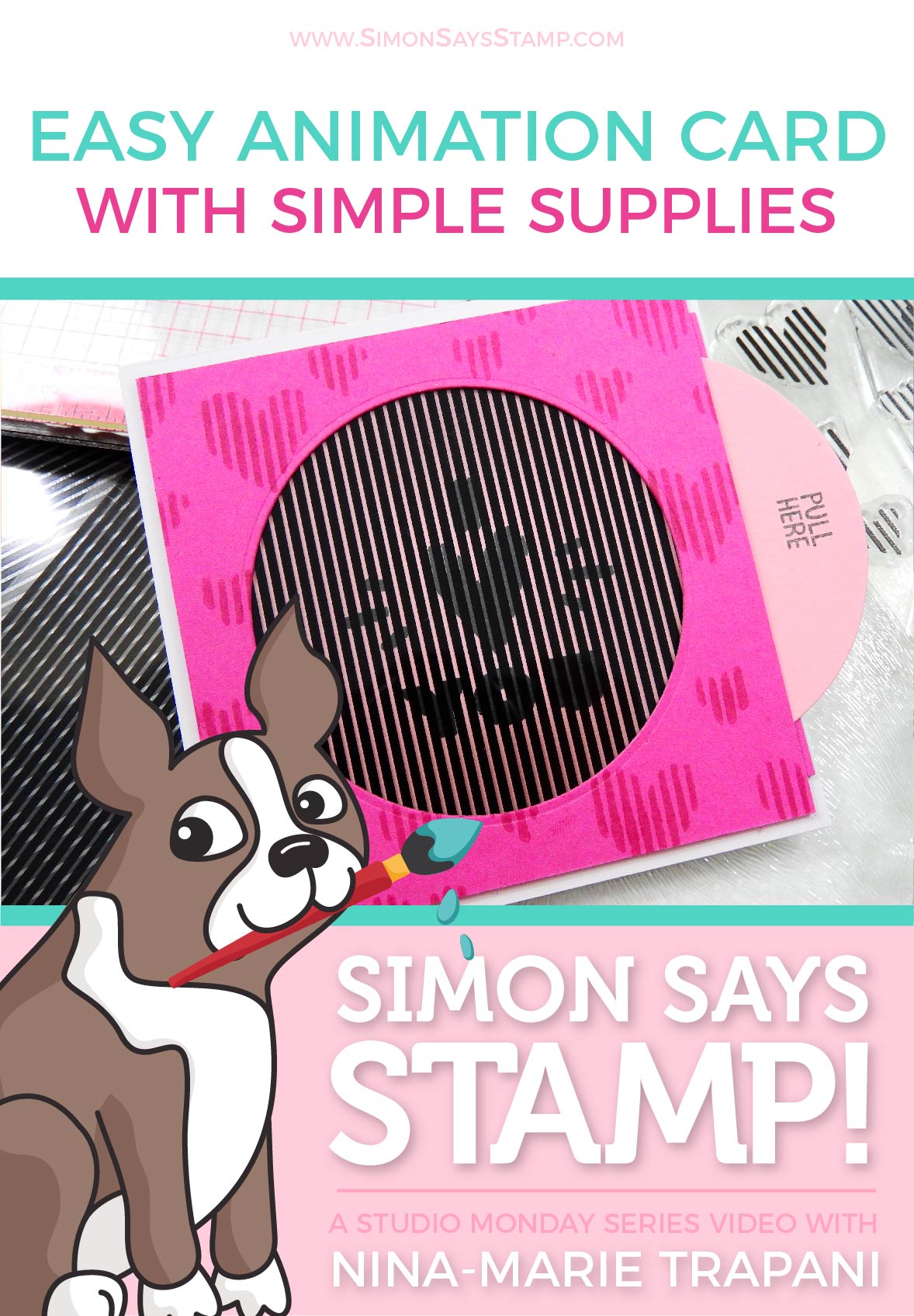 Studio Monday with Nina-Marie: Easy Animation Card with Simple Supplies ...