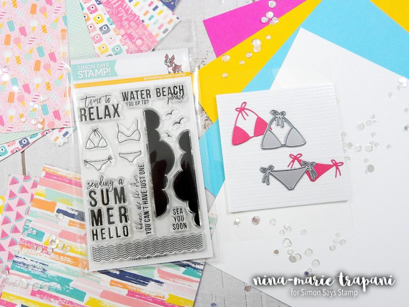 In Lay Die Cutting with Pattern Paper | Nina-Marie Design