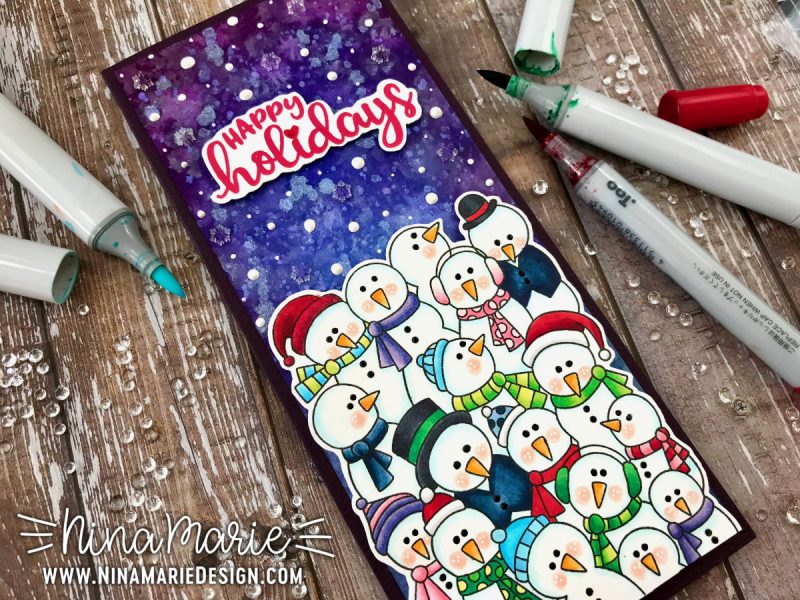 Snowy Scene + Newton's Nook Frozen Fellowship Inspiration - Nina-Marie ...