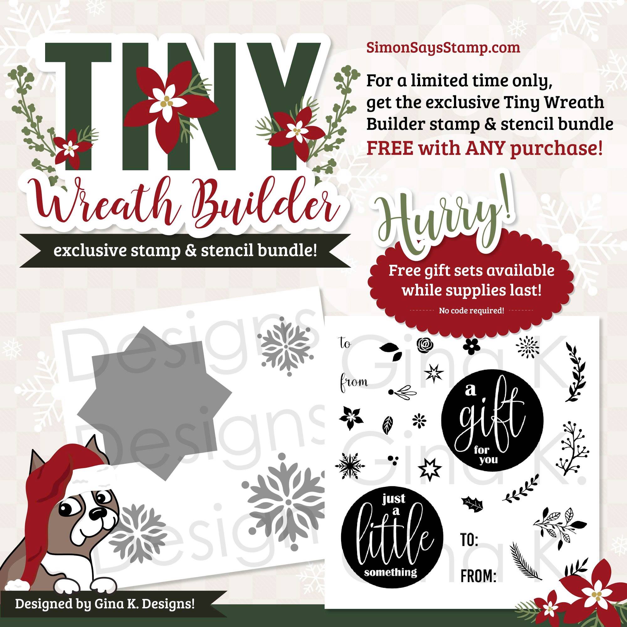 Turnabout Snowflake Holiday Card + Sneak Peek & New Stamps!