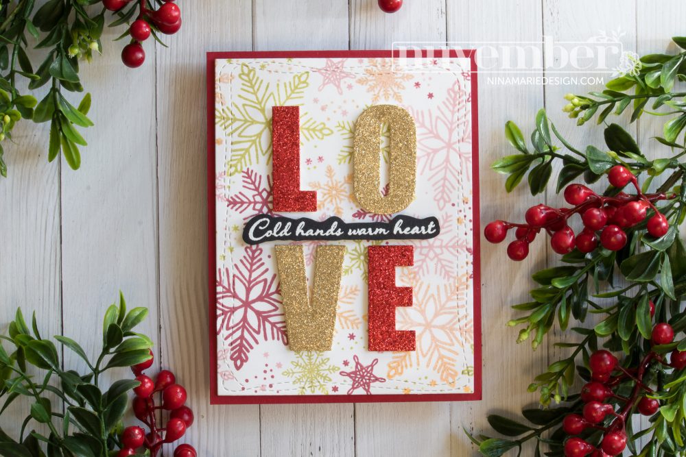 Nuvember Glittery Christmas Card-4