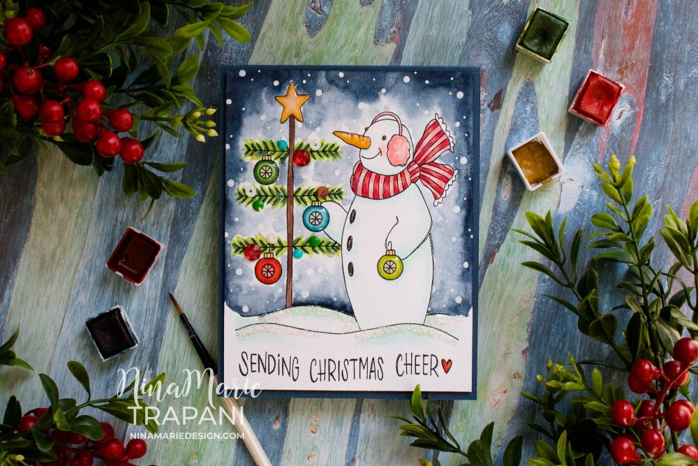 Fun to Color Christmas Card-1