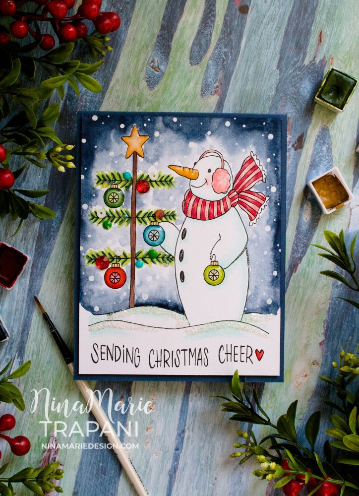 Fun to Color Christmas Card-5