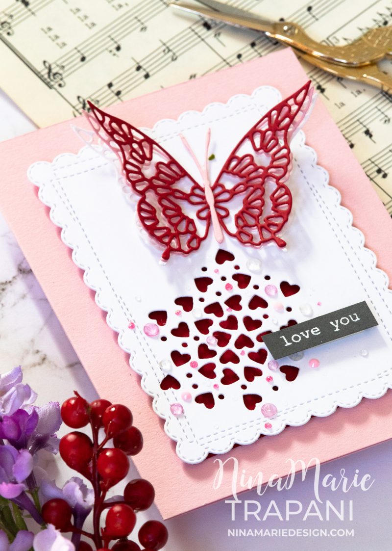 Dimensional Layered Die Cuts Featuring Memory Box - Nina-Marie Design
