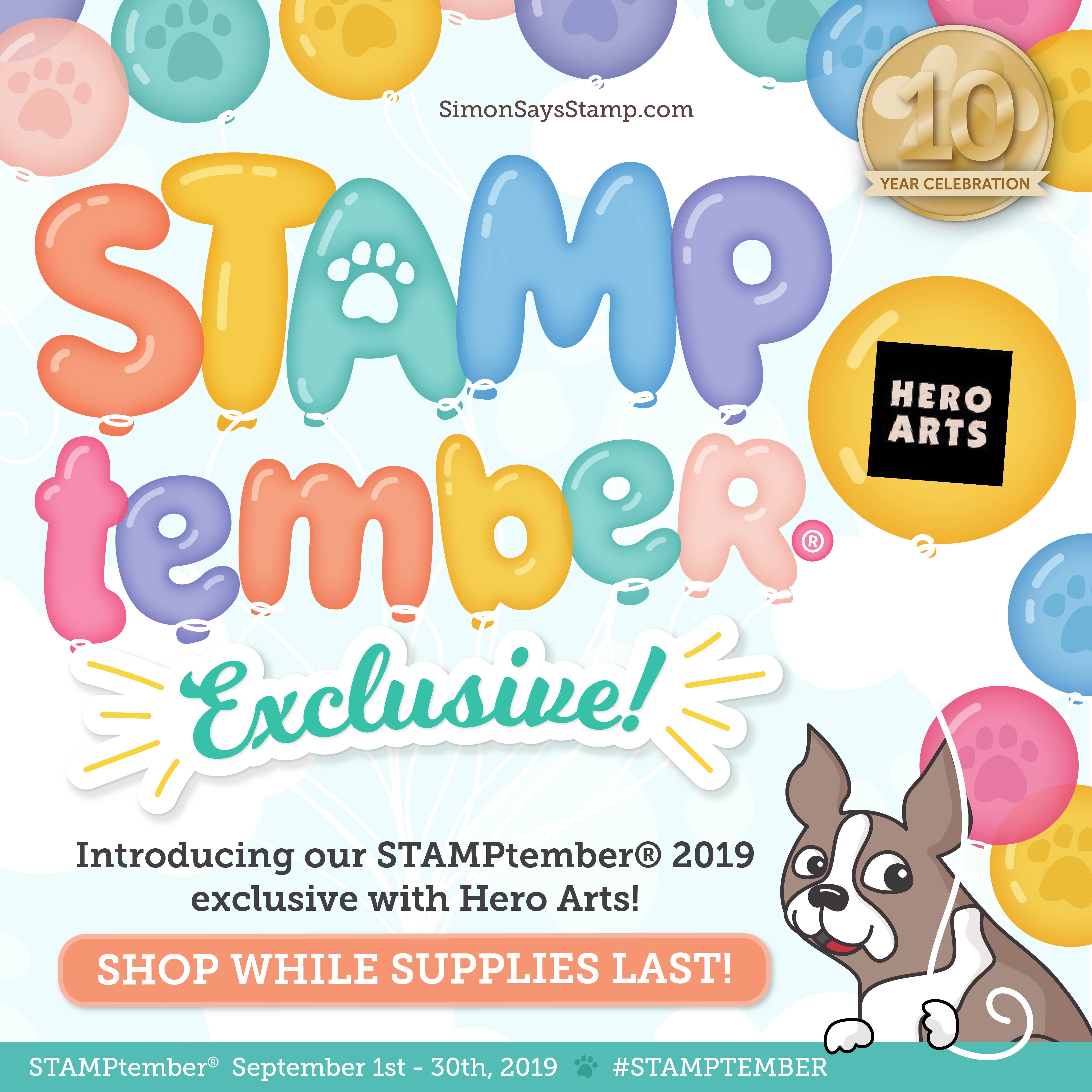 Hero Arts STAMPtember Exclusive Limited Edition Stamp and Die Sets