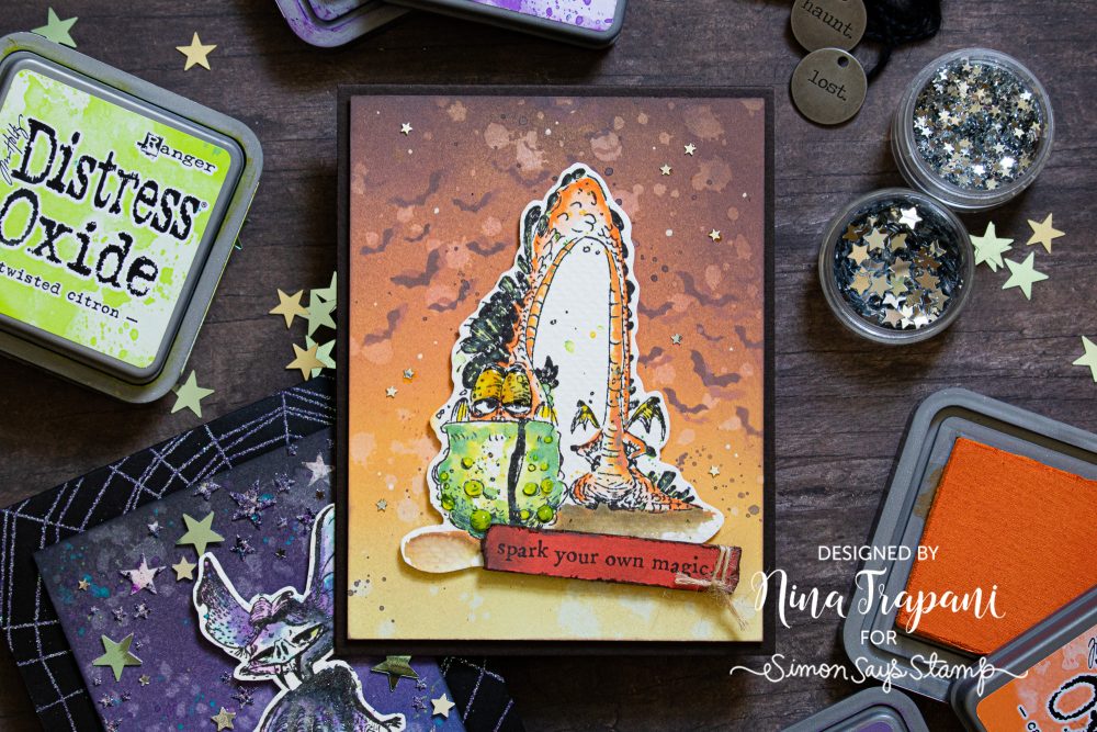 Tim Holtz STAMPtember® Exclusive with Simon Says Stamp NinaMarie Design