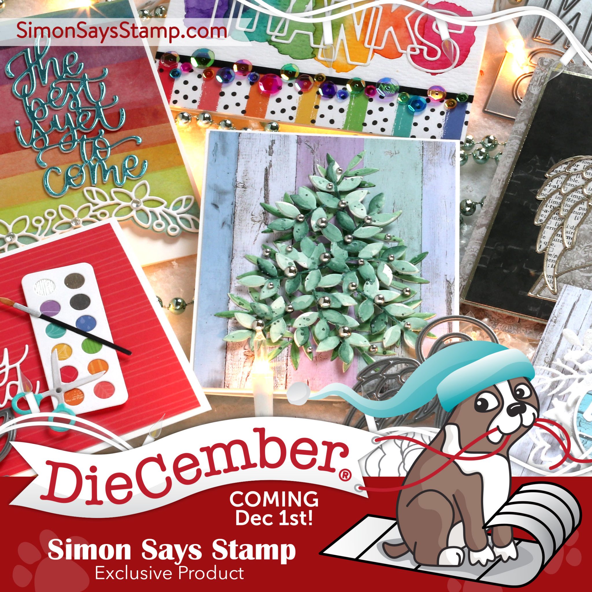 Simon Says Stamps and Dies Elegantly Modern Christmas