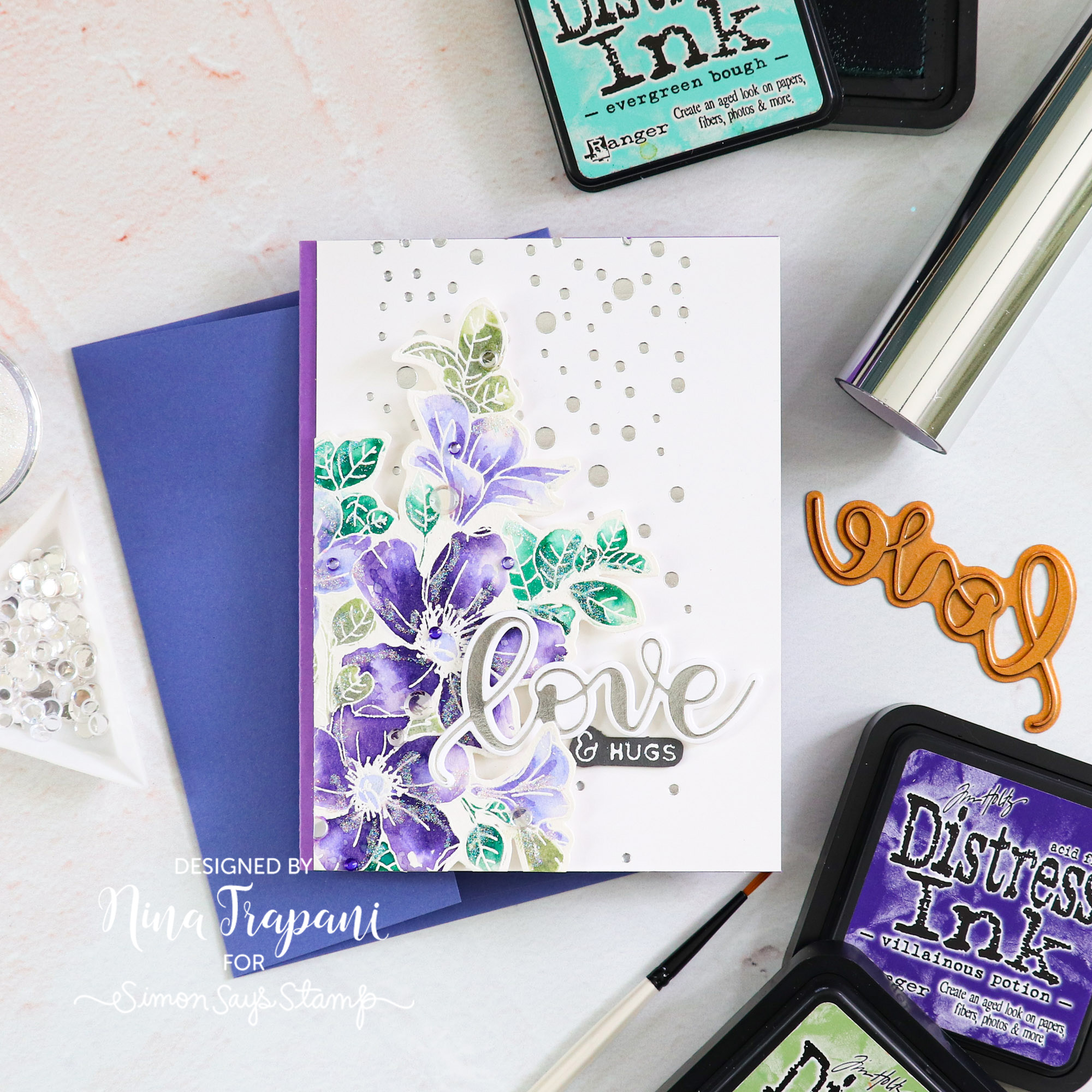 Gina K. Designs - Loving Letter handmade by stamp — Magnuson custom stamps