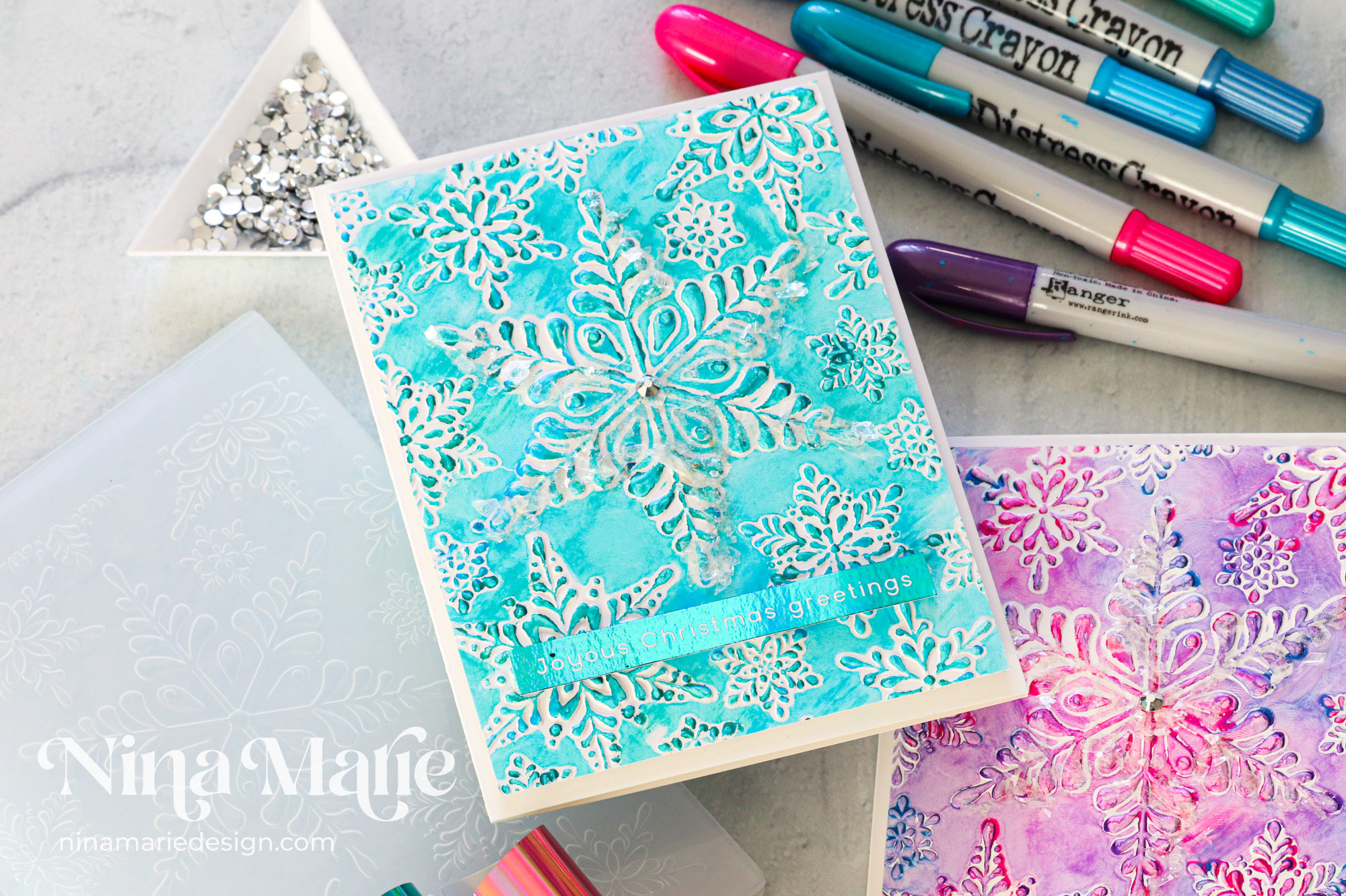 Art Journal play: Tim Holtz Distress Crayons – Craft With May