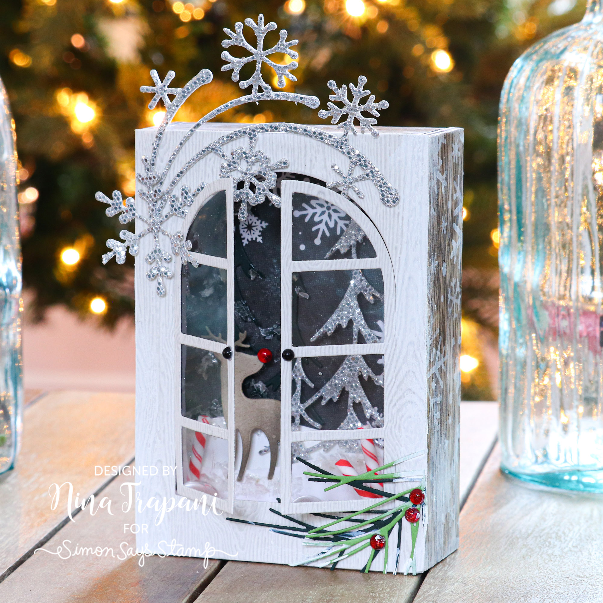 3D Mini Paper Snowflakes - Tracy Lynn Crafts