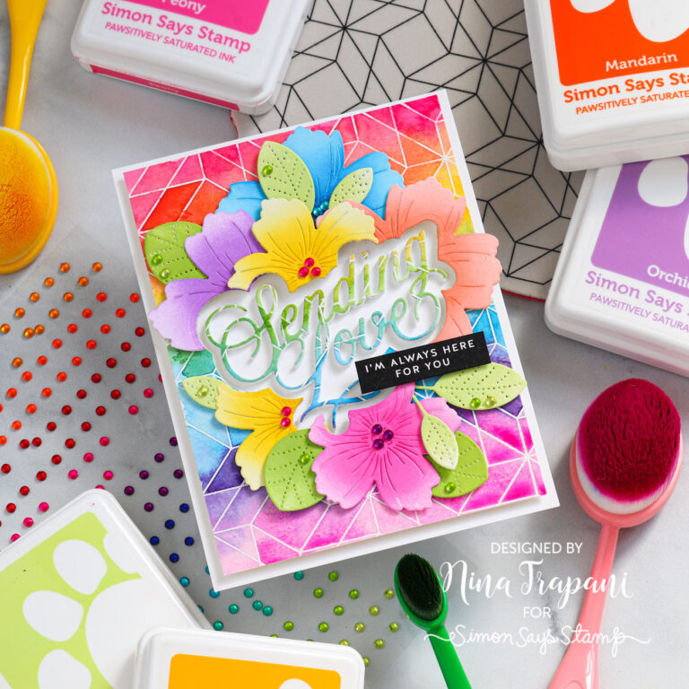 Framing A Sentiment With Die Cuts + Simon's Just For You Blog Hop ...