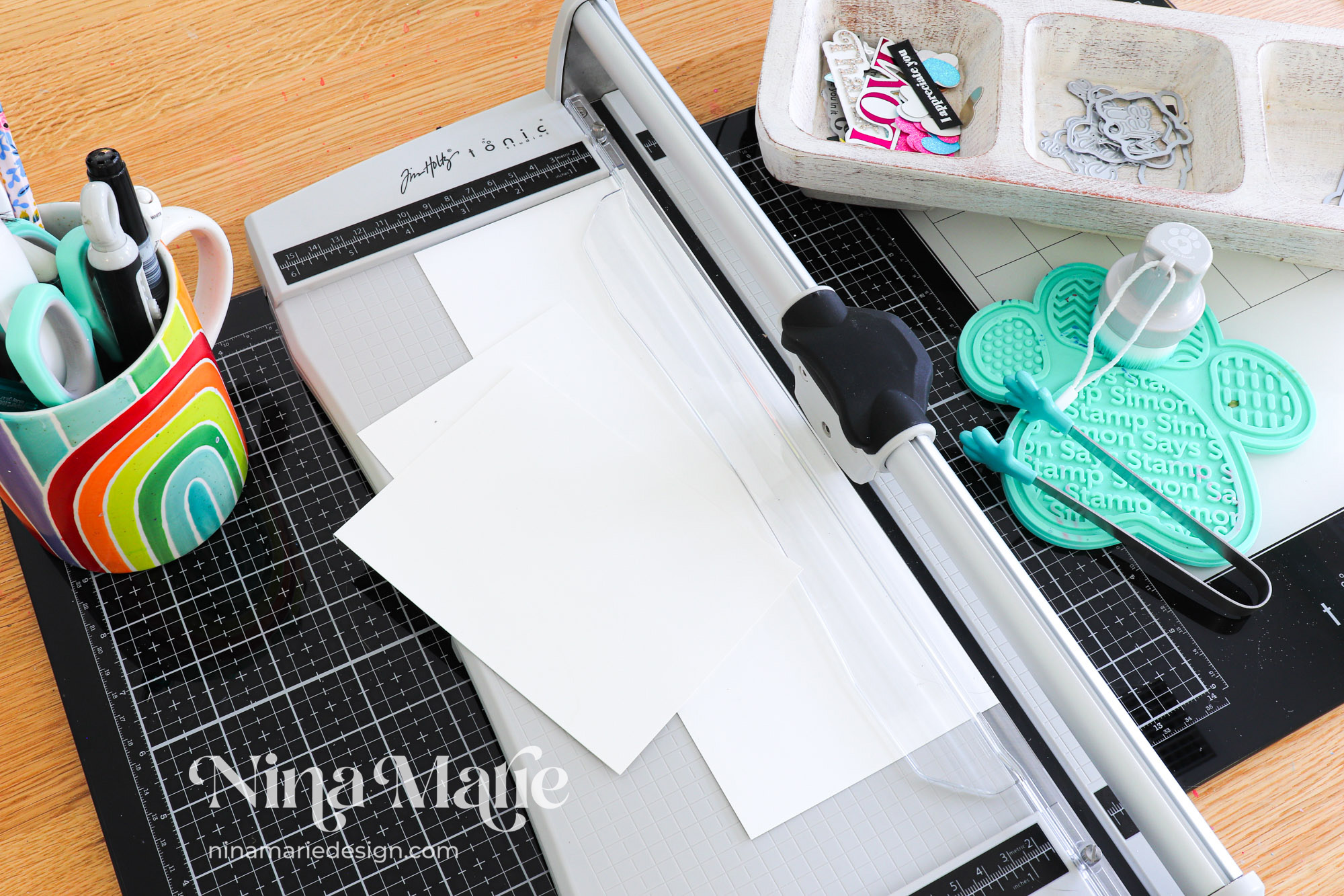 5 Reasons Why I Think Tim Holtz's Rotary Media Trimmer is a Must-Have Tool!  - Nina-Marie Design