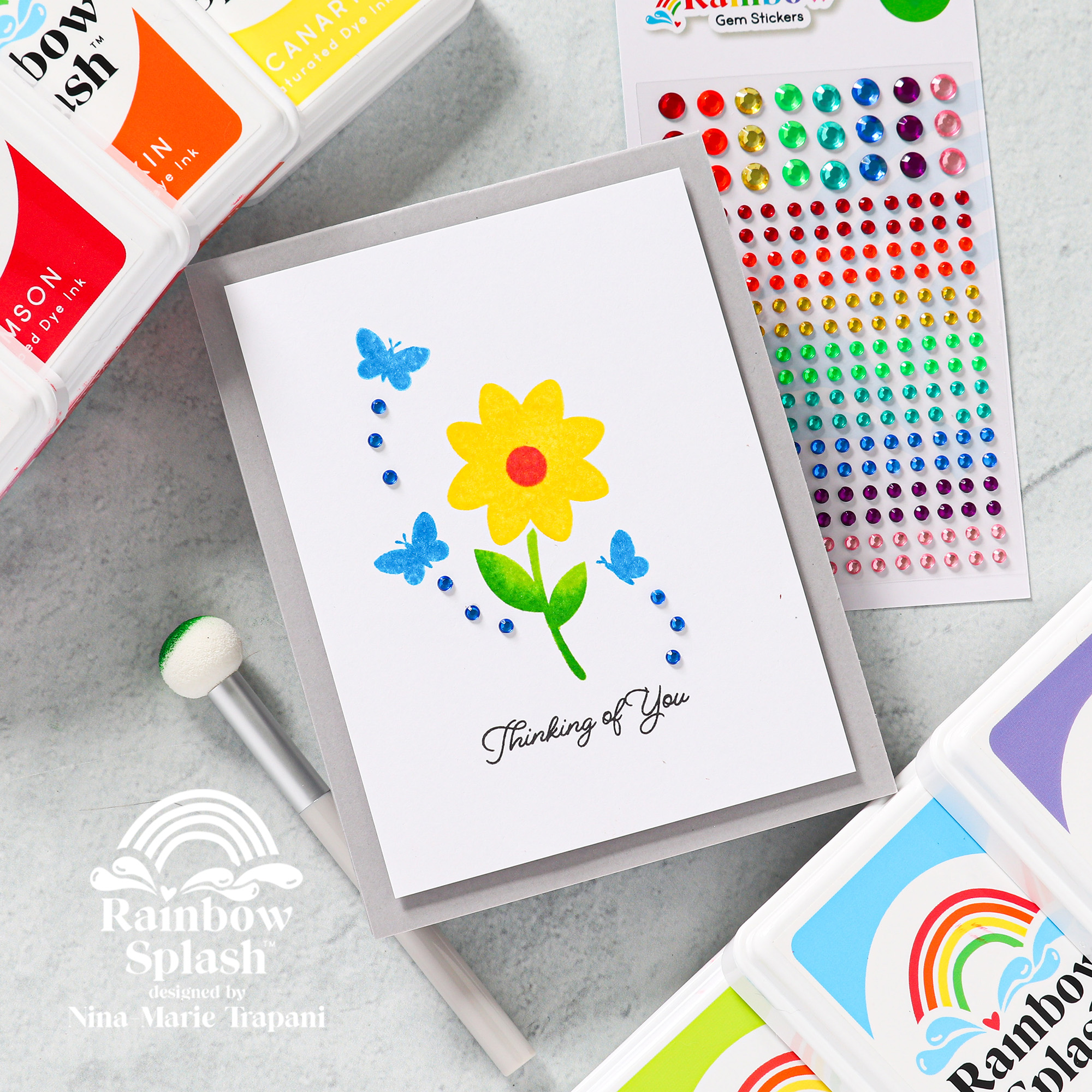 Rainbow Splash Cardstock Rainbow Pack rsc19